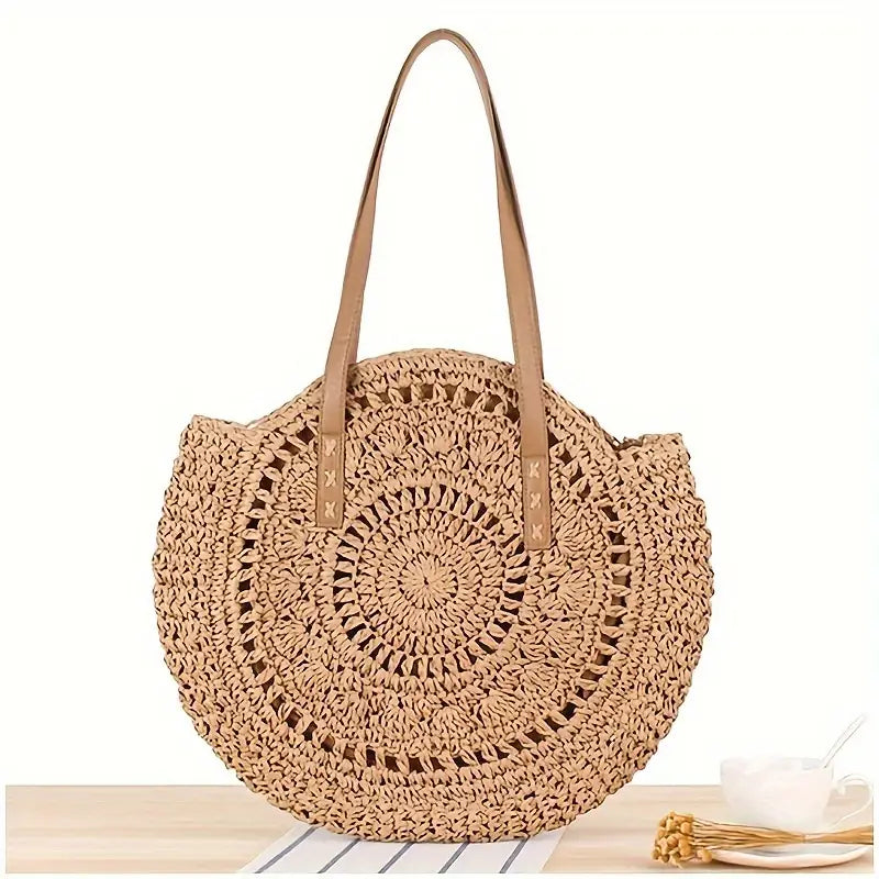 Bolso Circular Camell