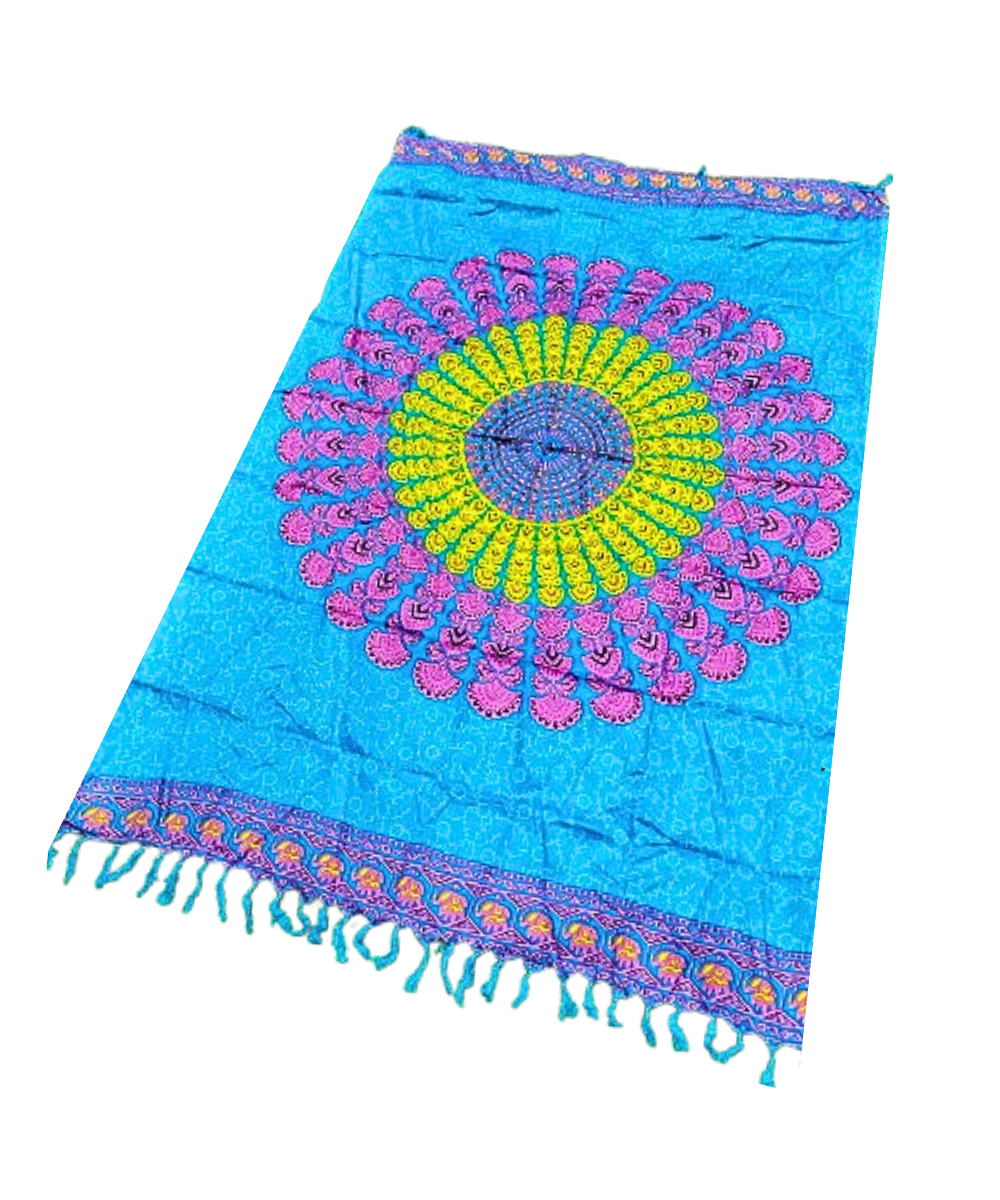 Pareo de playa diseño de mandala