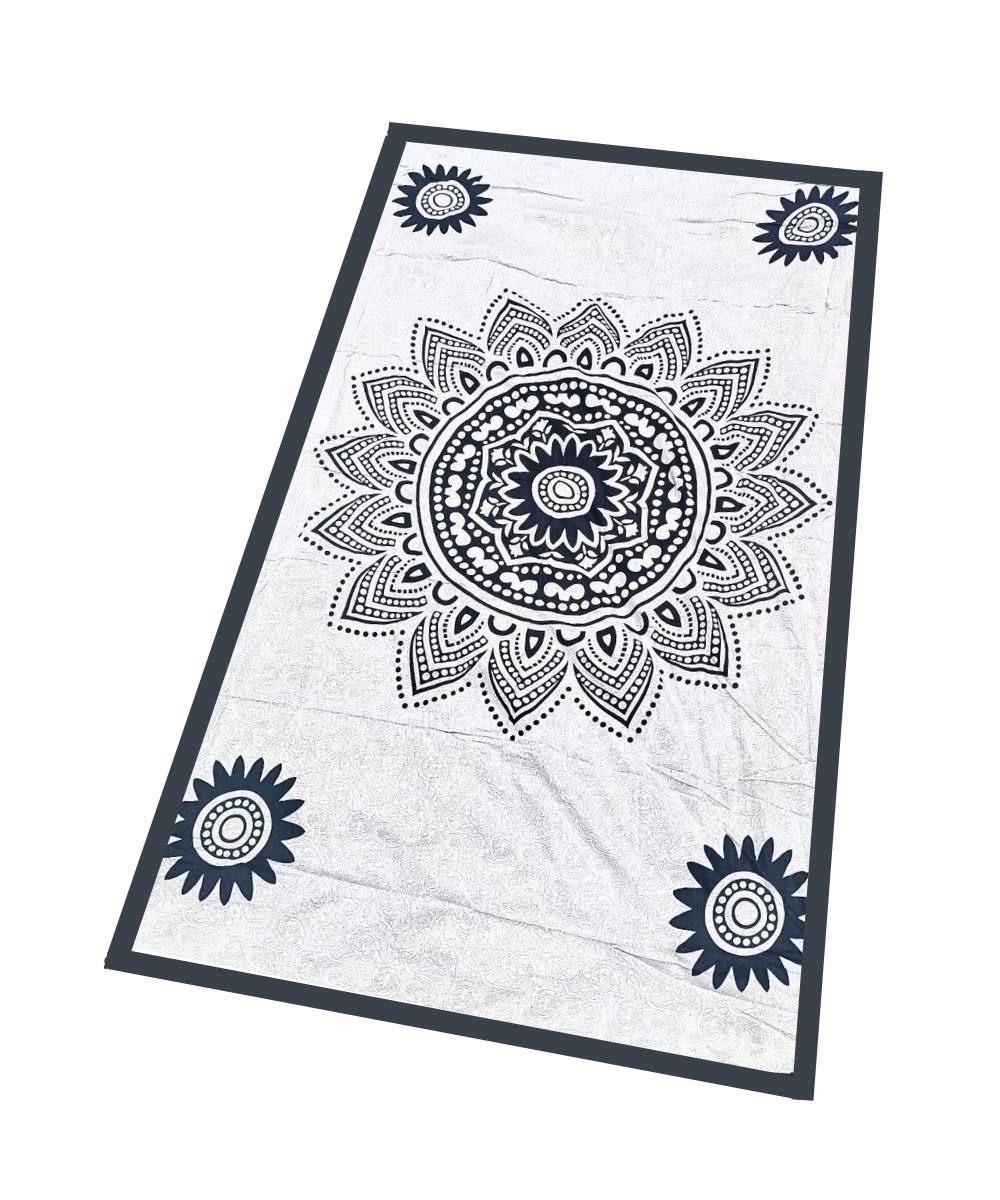 Pareo de playa diseño de mandala