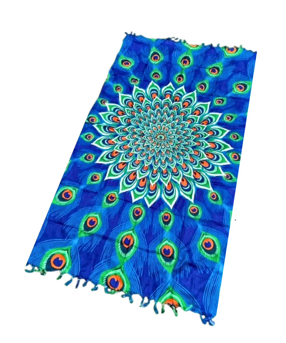 Pareo de playa diseño de mandala