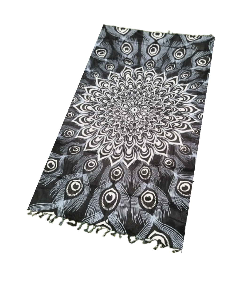 Pareo de playa diseño de mandala