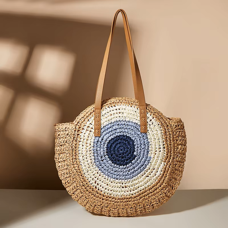 Bolso Circular ojo turco Camell