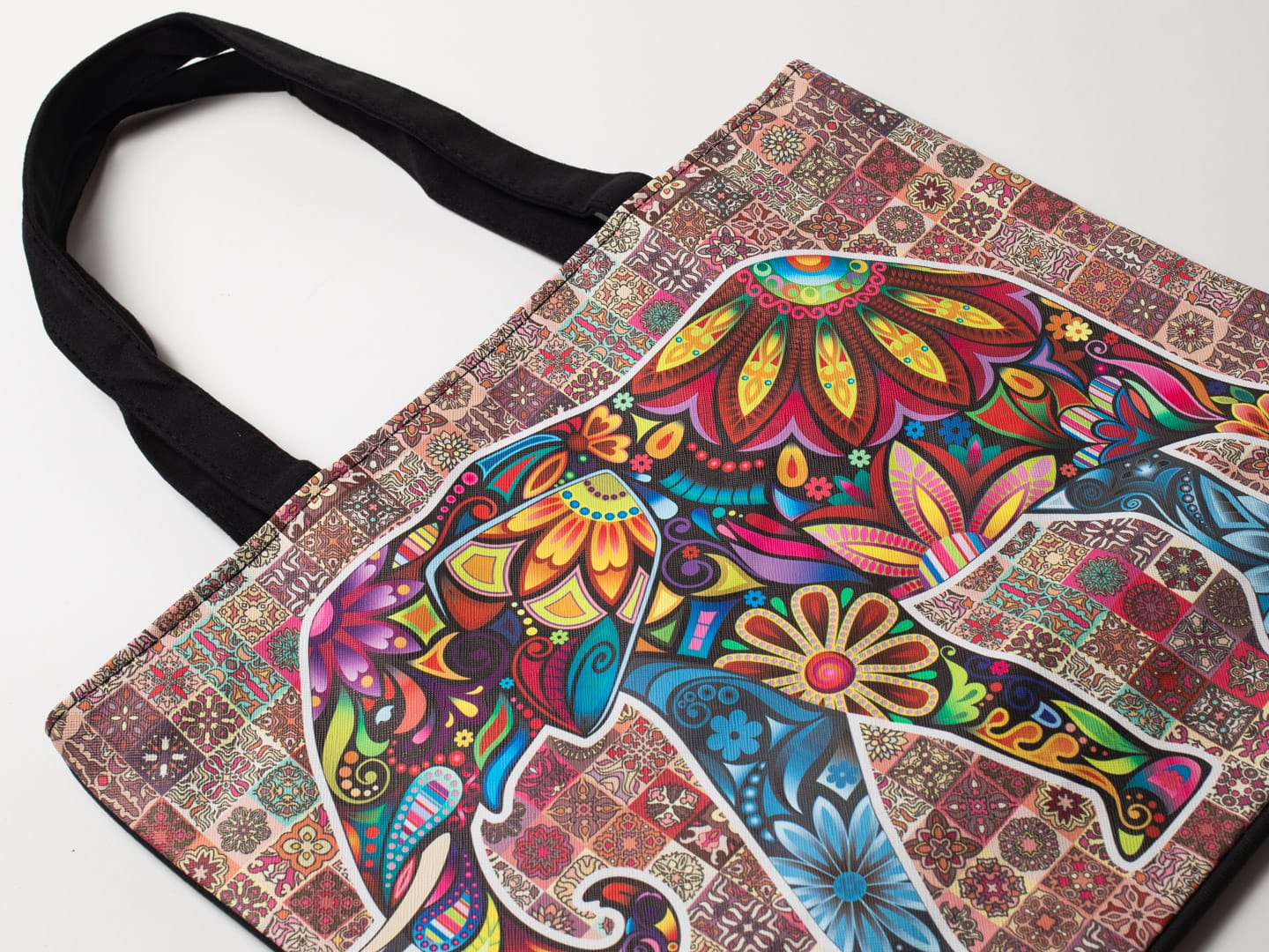 Bolso lona plastificada horizontal