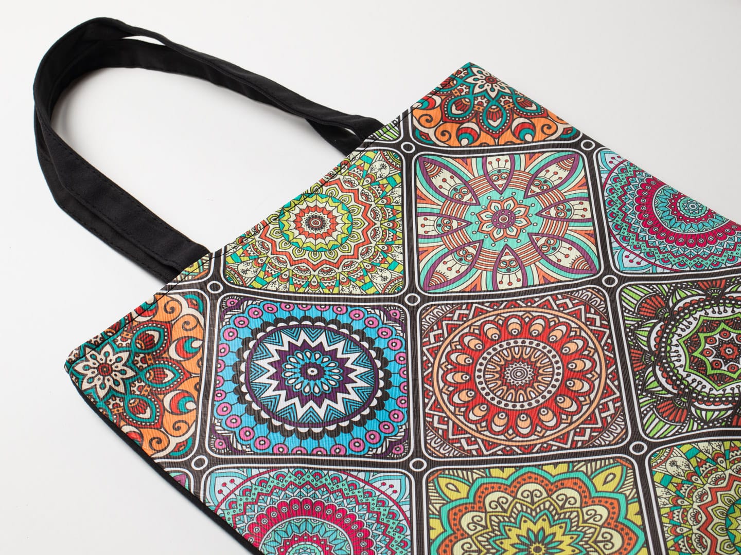 Bolso lona plastificada vertical