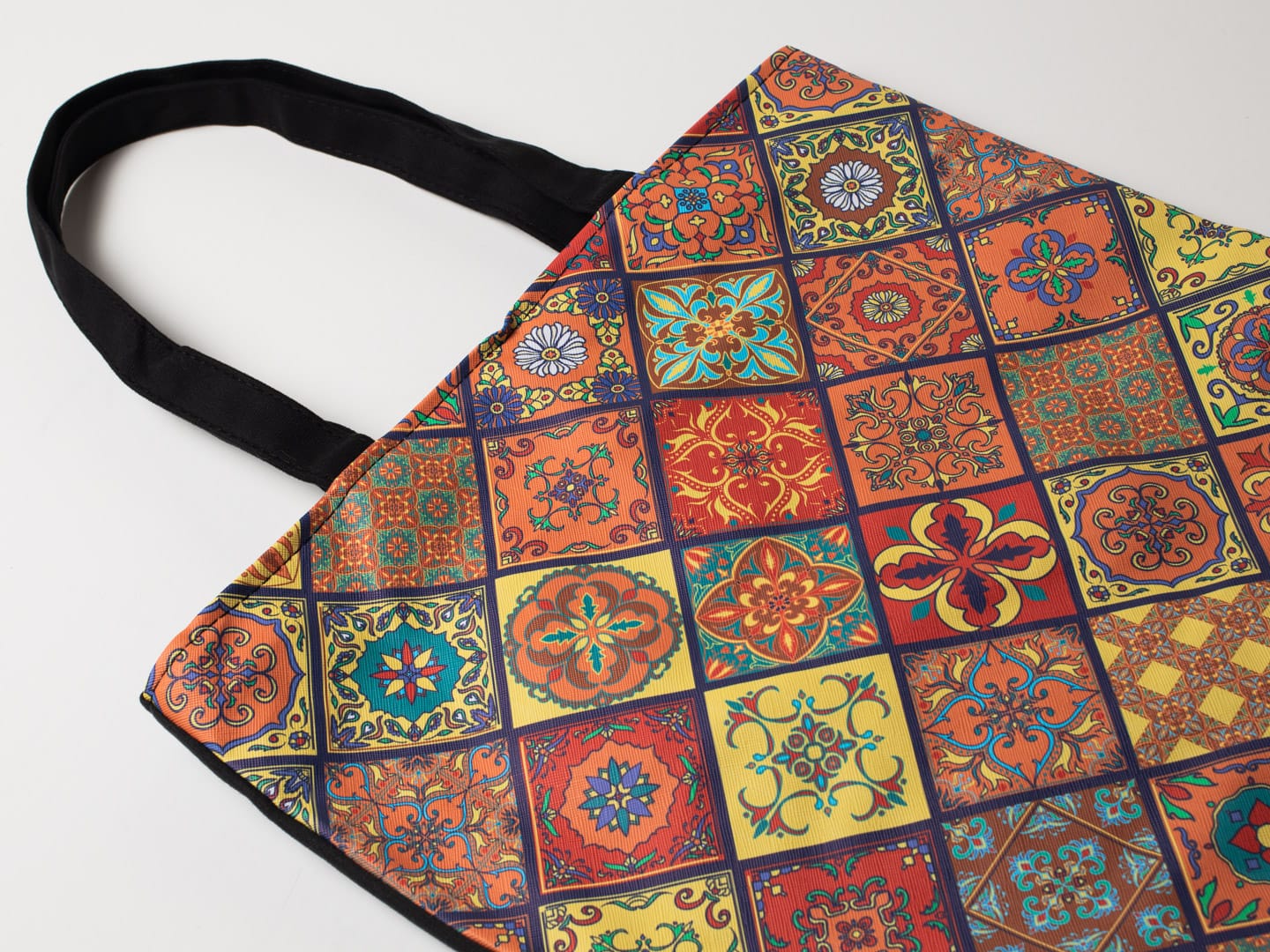 Bolso lona plastificada vertical