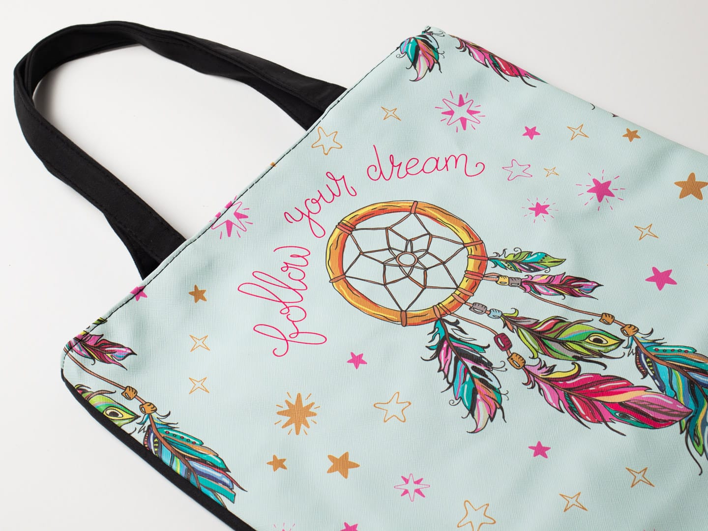 Bolso lona plastificada vertical