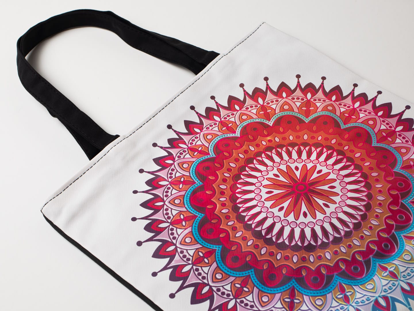 Bolso lona plastificada vertical