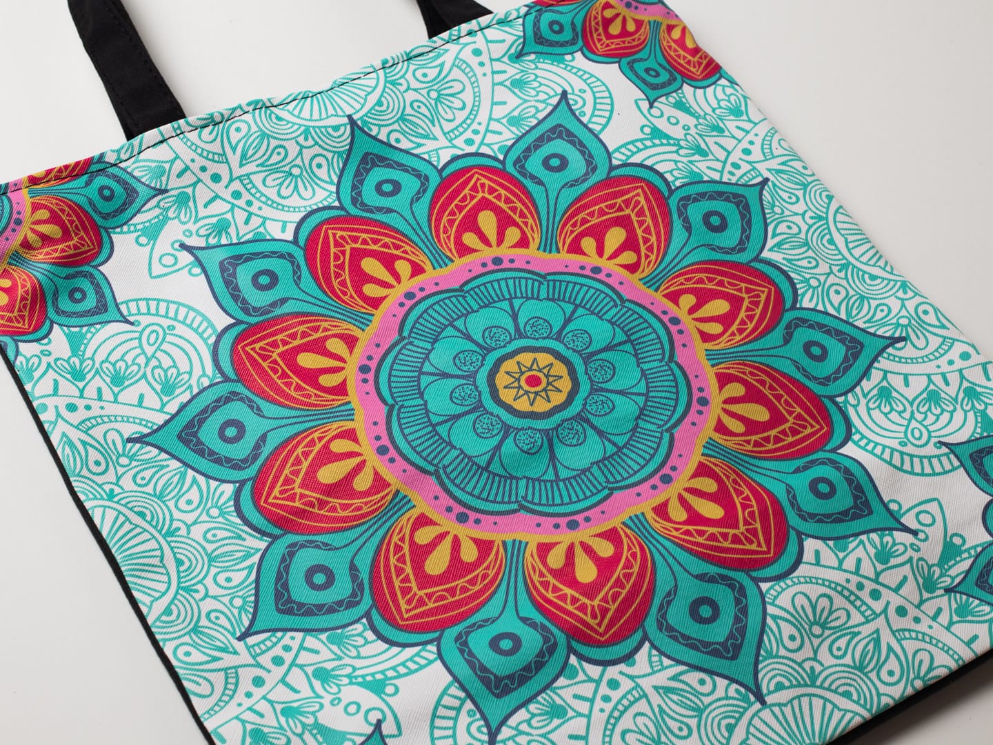 Bolso lona plastificada vertical