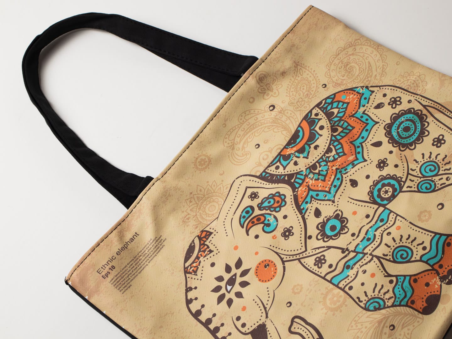 Bolso lona plastificada horizontal