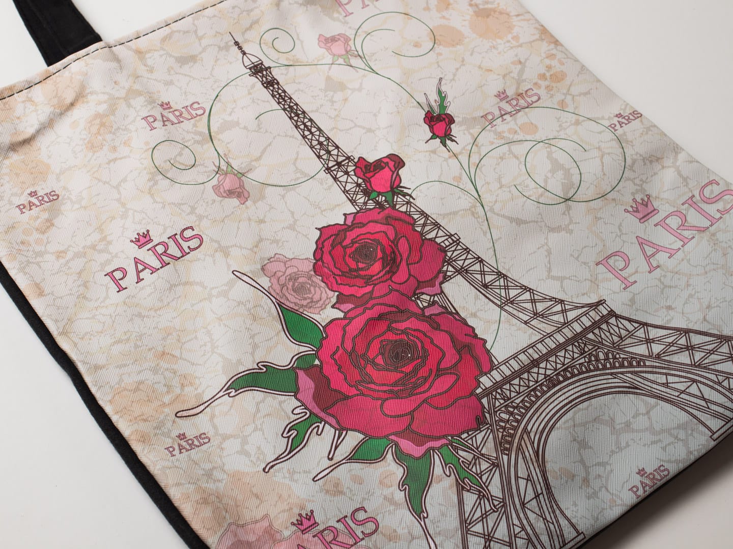 Bolso lona plastificada vertical