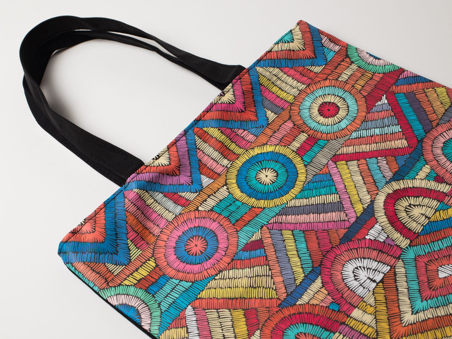 Bolso lona plastificada vertical