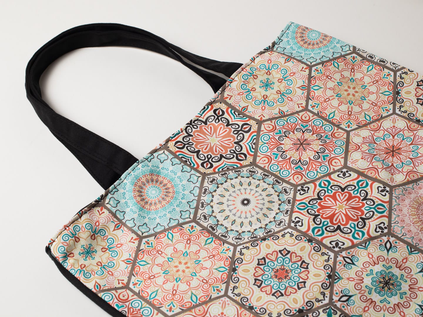 Bolso lona plastificada horizontal