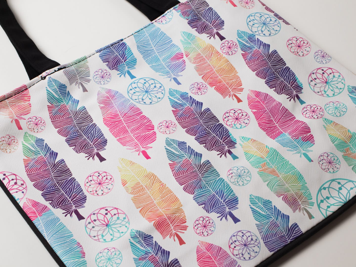 Bolso lona plastificada horizontal