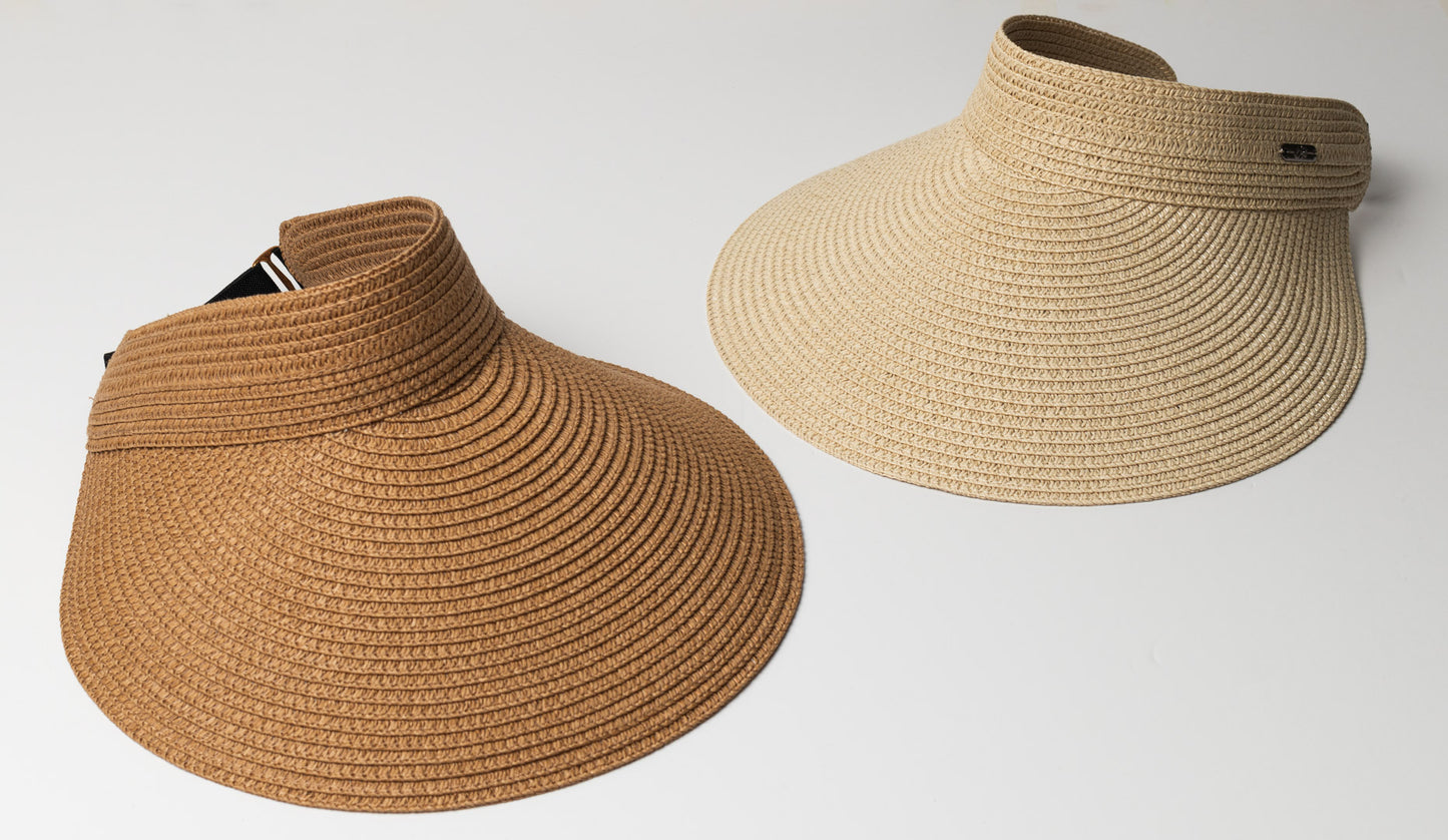 Visera Paja Importada con hebilla