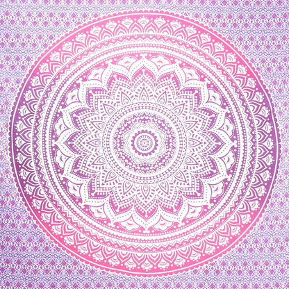 Mandala de la India Flor de Loto Rosado Mandala